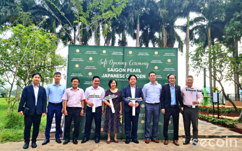 Soft Opening Ceremony “Saigon Pearl Japanese Garden”